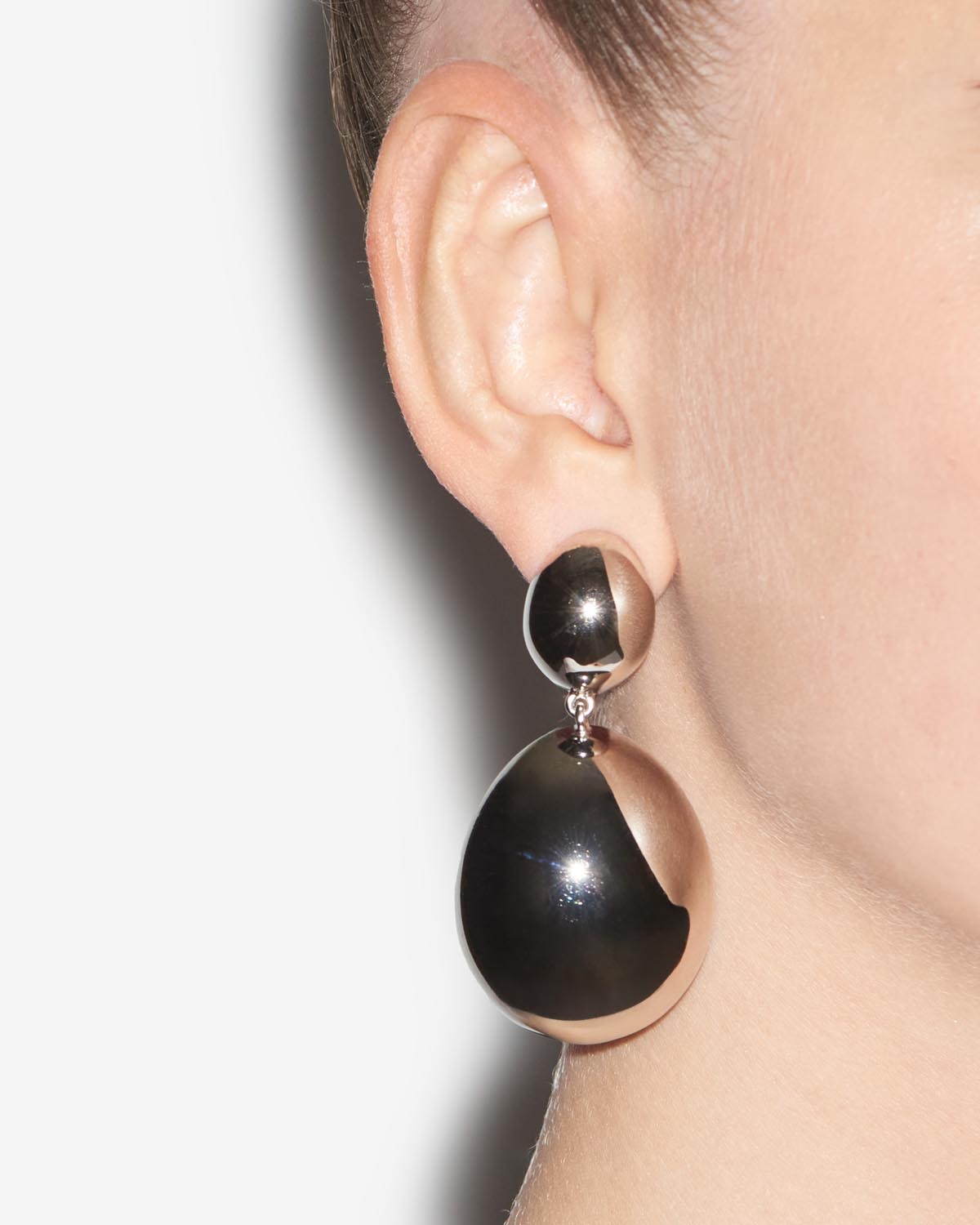 Hängende ohrringe awa - Silber - Woman - 2