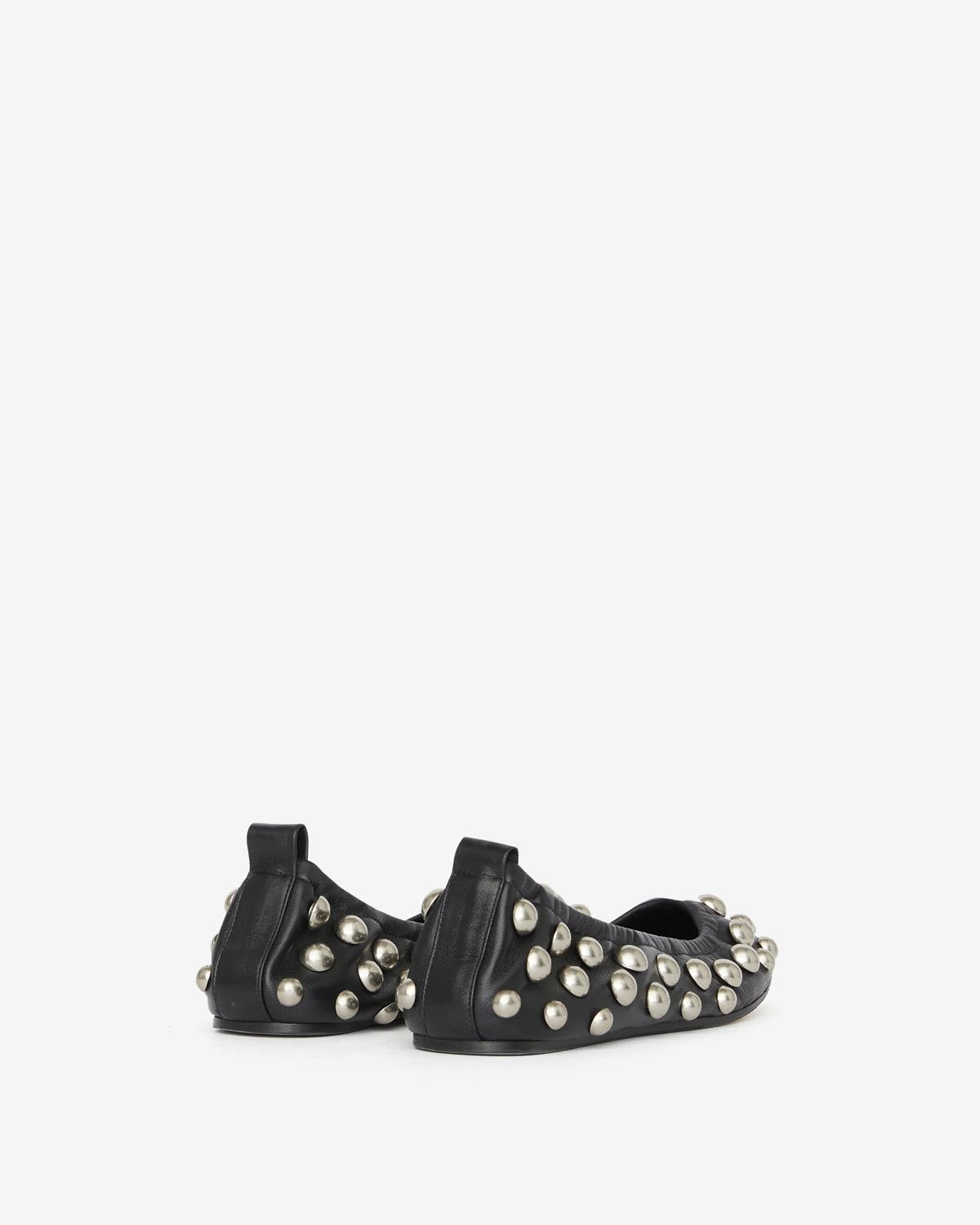 Belna studded ballet flats - Black - Woman - 2