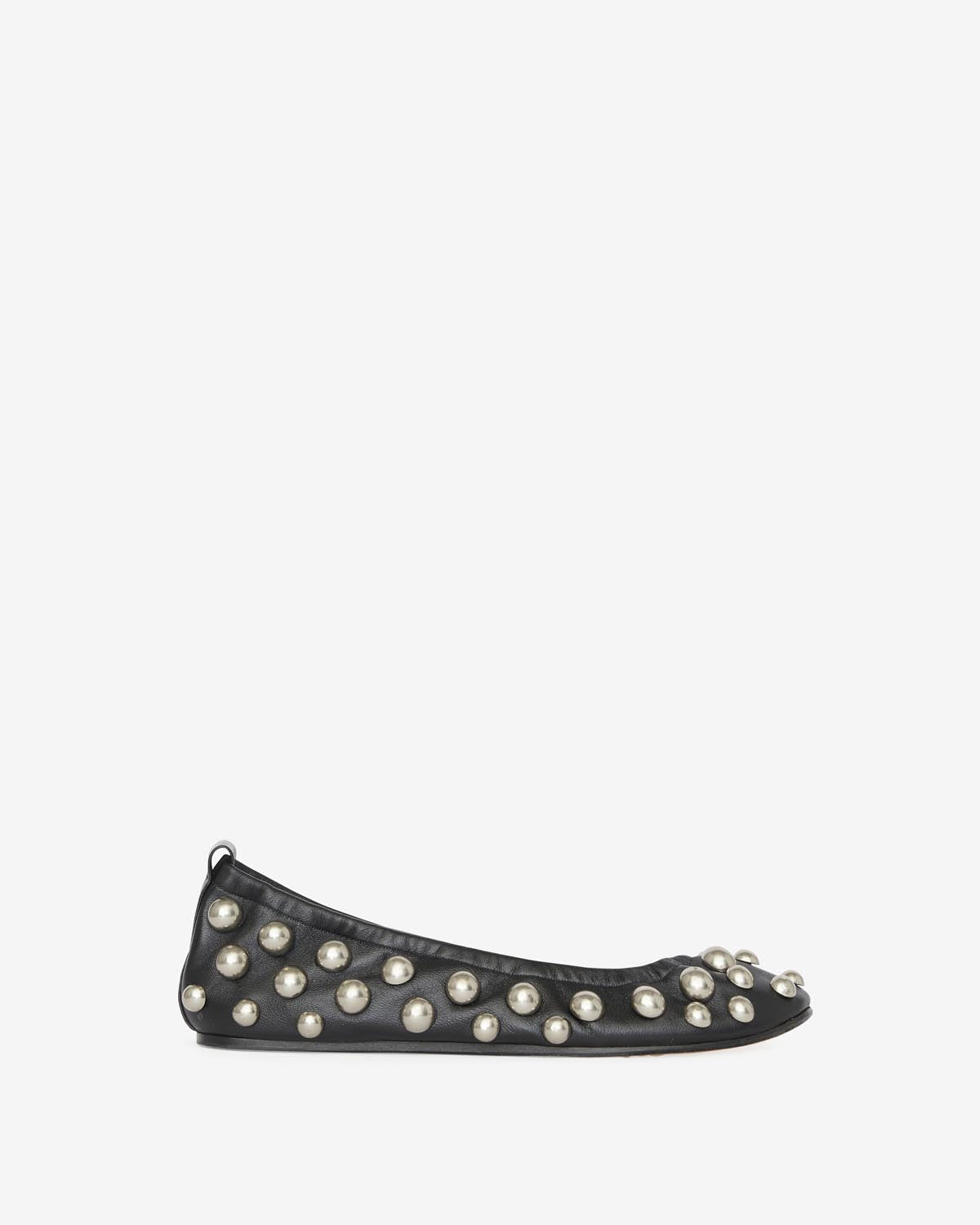 Belna studded ballet flats - Black - Woman - 1