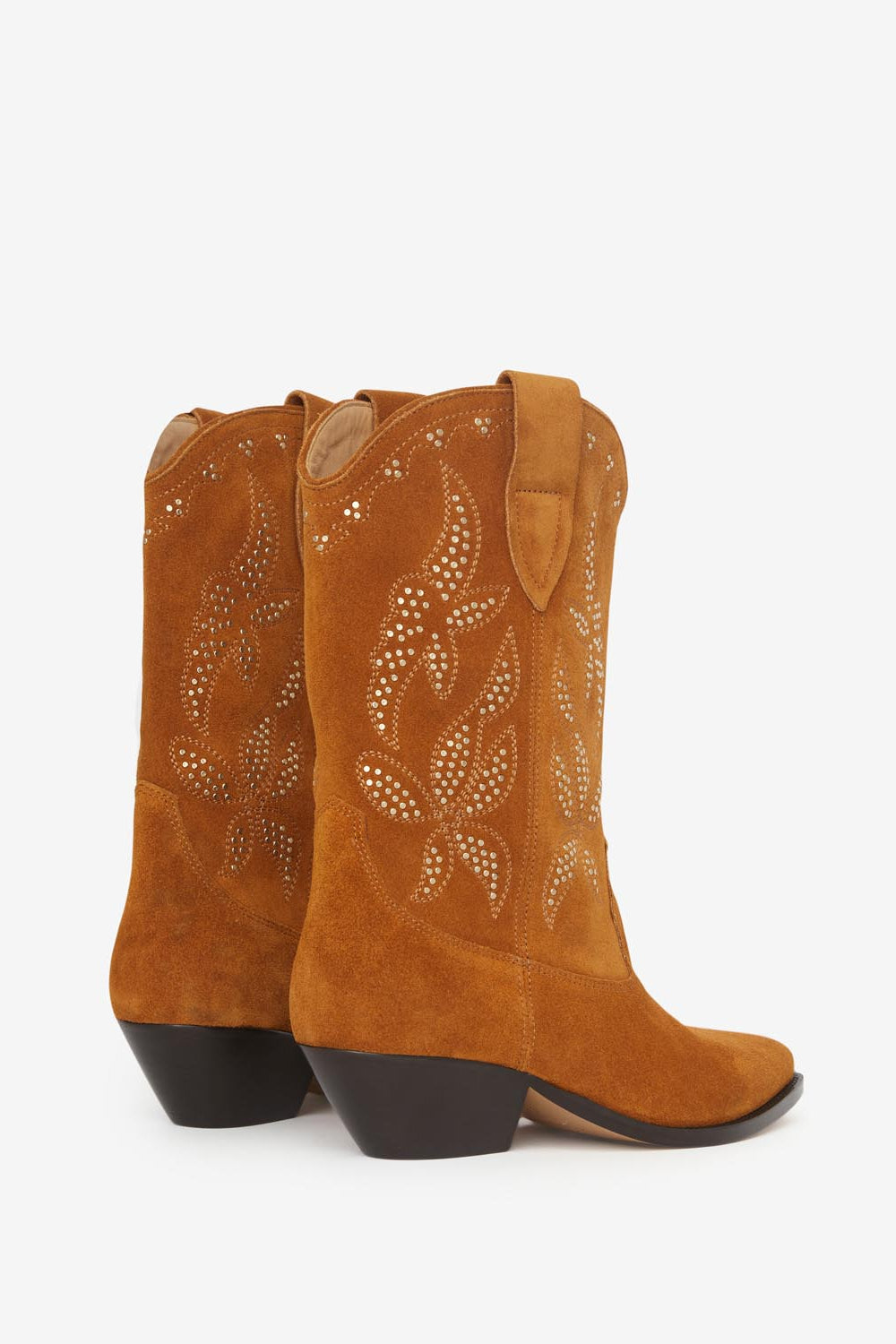 Duerto studded cowboy boots - Cognac-gold - Woman - 2