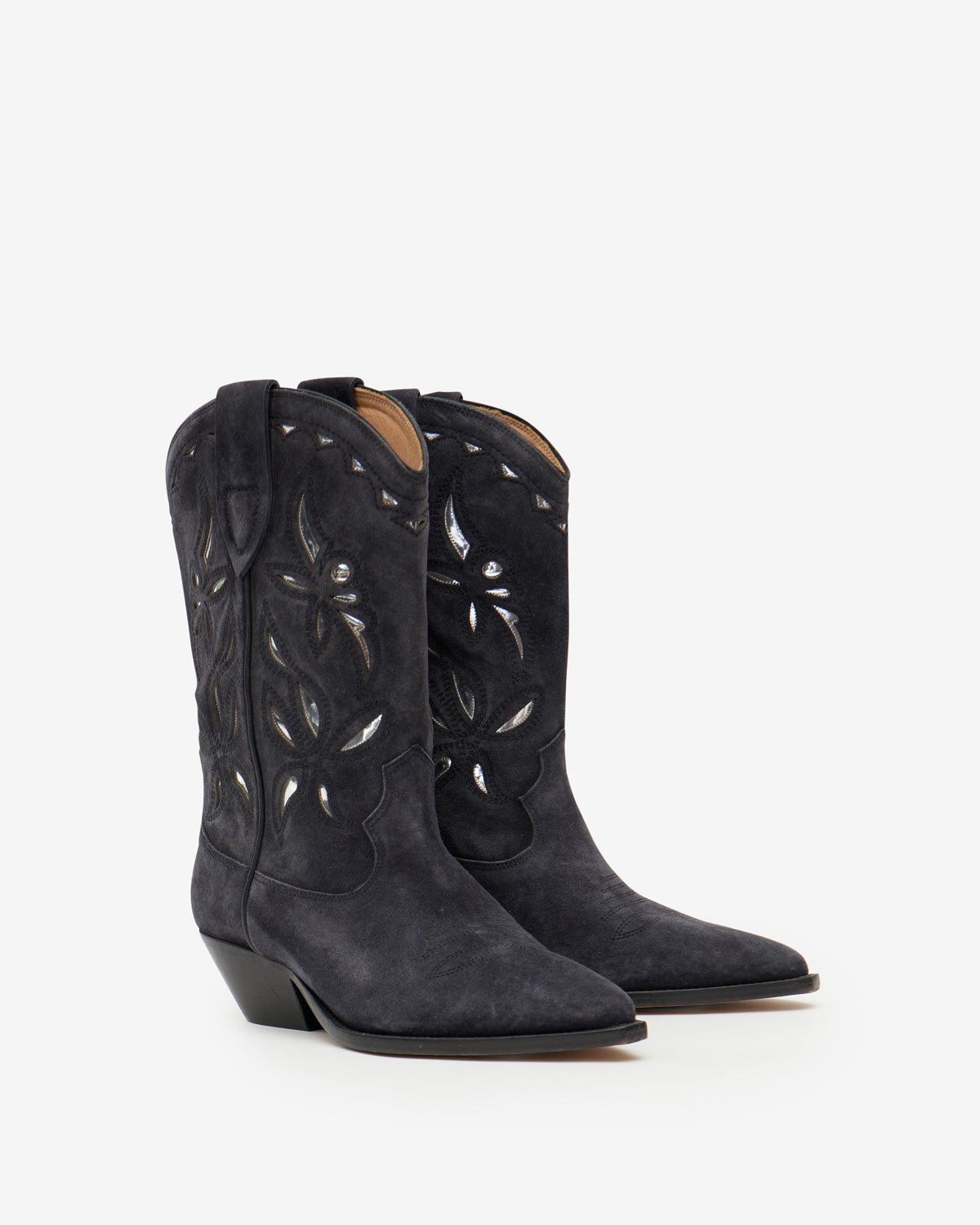 Boots duerto  Woman Noir estompé-argenté 2