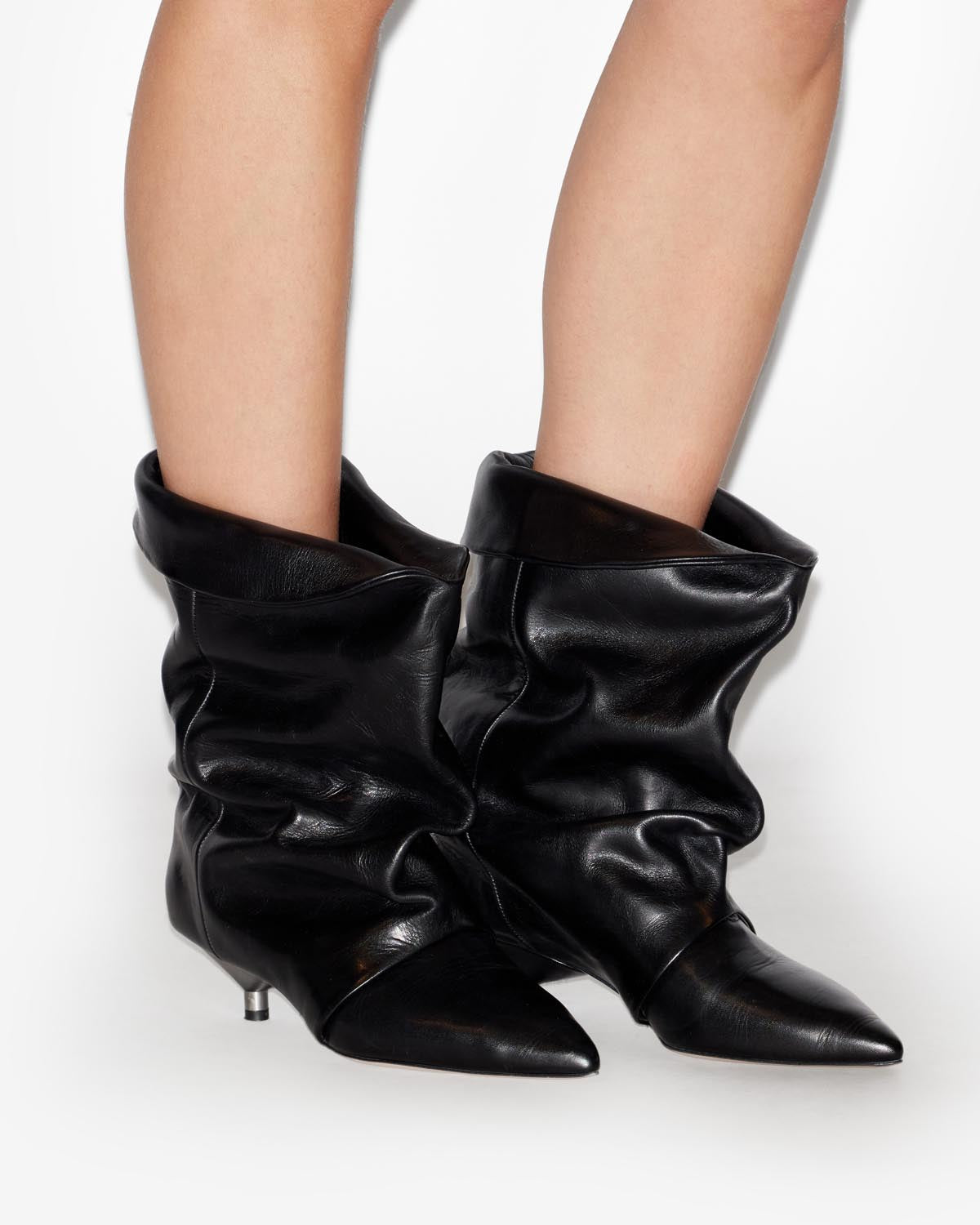 Isabel marant cone heel boots on sale