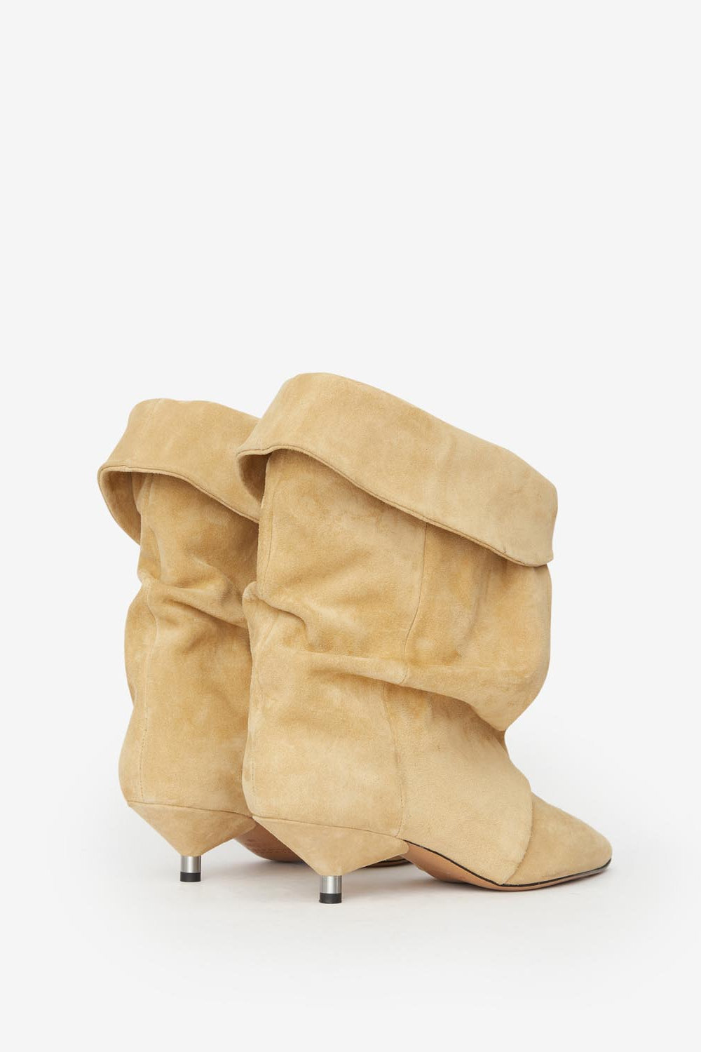 Edrik ヒール付き ドレープブーツ - ベージュ - Woman - 2