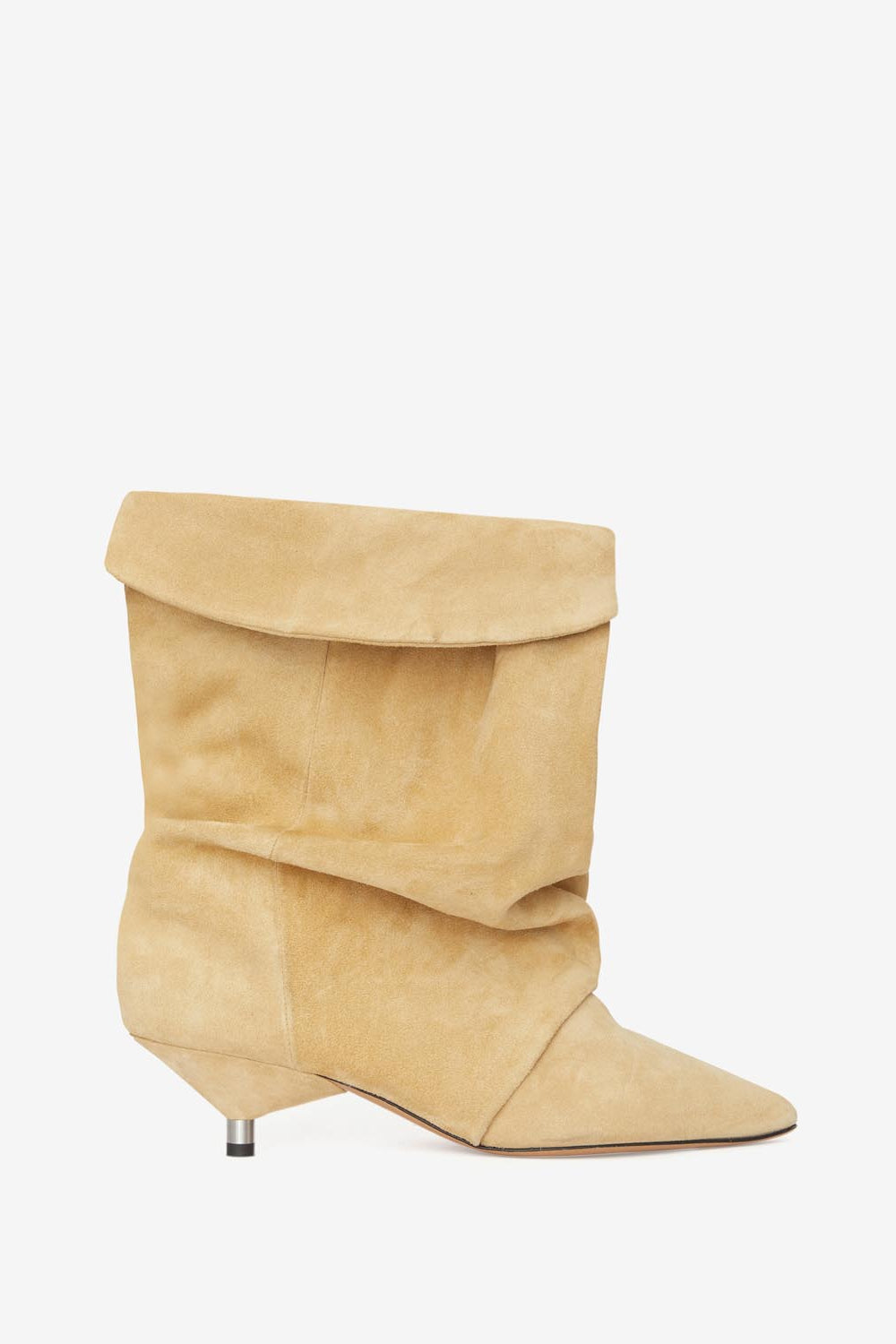 Edrik ヒール付き ドレープブーツ - ベージュ - Woman - 1