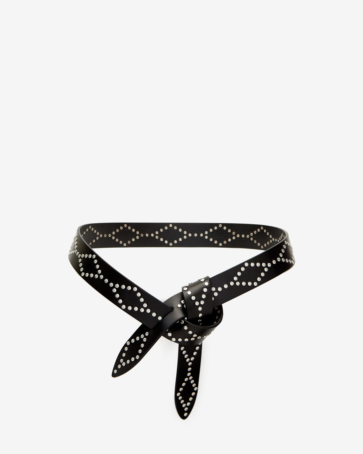 Lecce belt Woman Black and silver 3