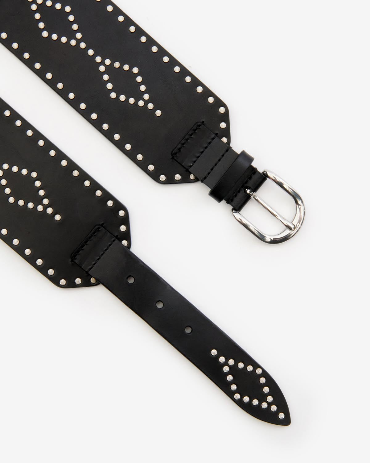 Lucie belt Woman Black and silver 2