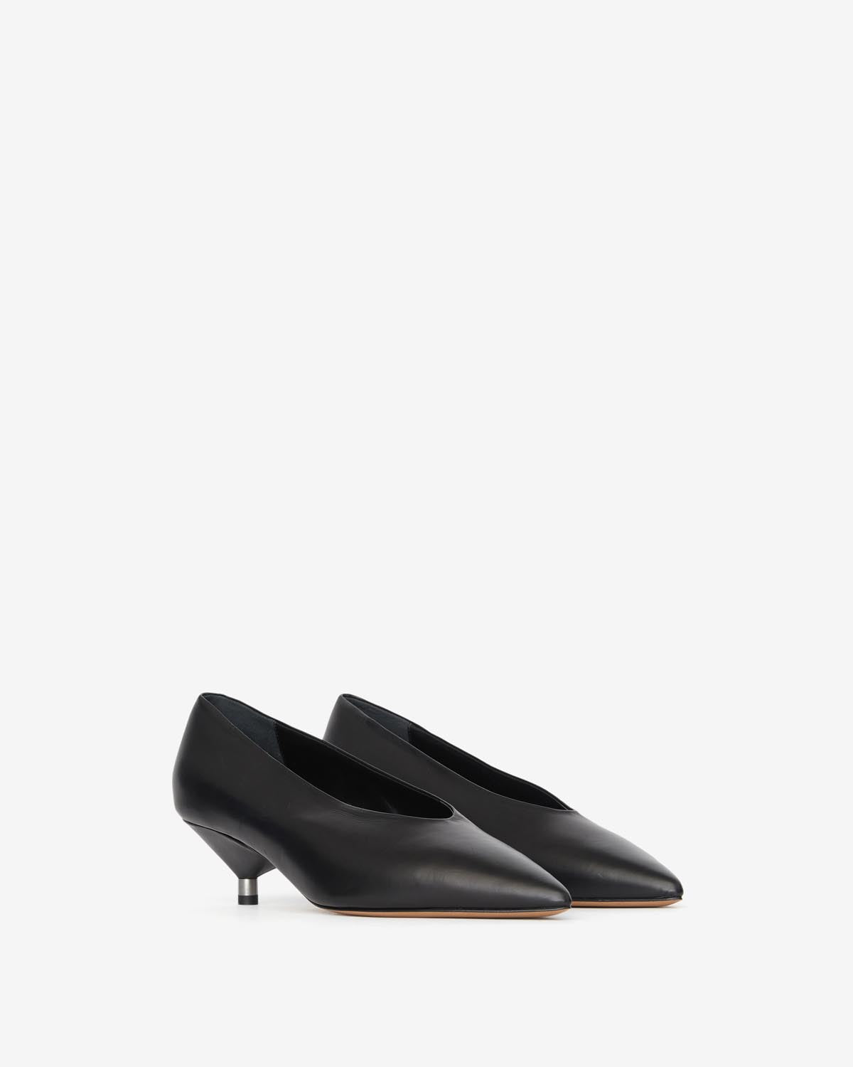 Escarpins en cuir de veau ebisa - Noir - Woman - 3