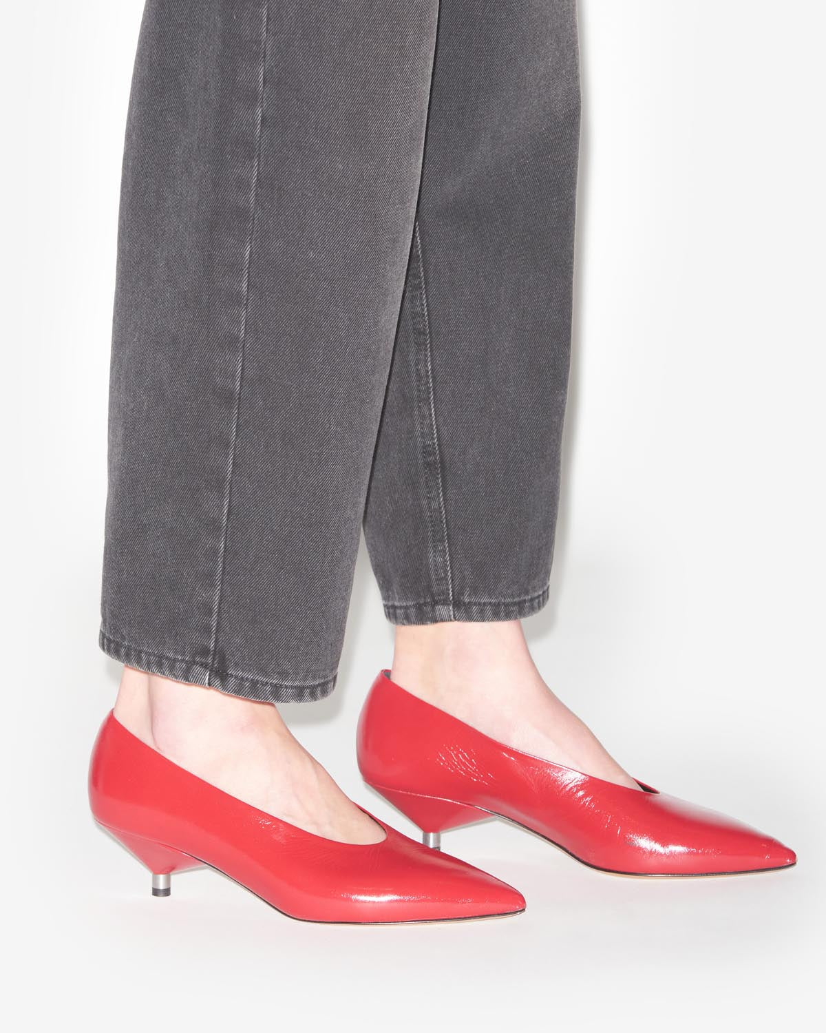 Zapatos de tacón ebisa Woman Rojo 3