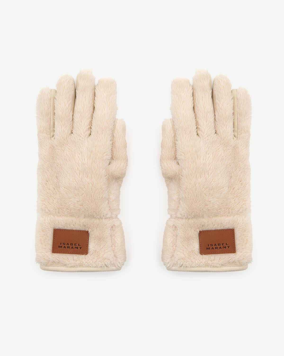 Furka gloves Woman Ecru 2