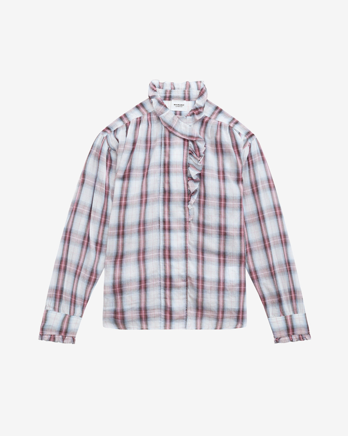 High quality Isabel Marant Étoile Upton Plaid Shirt