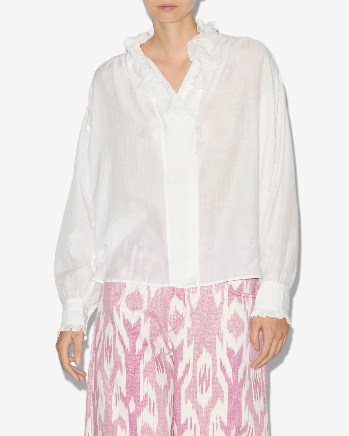 Top pamias Woman White 4