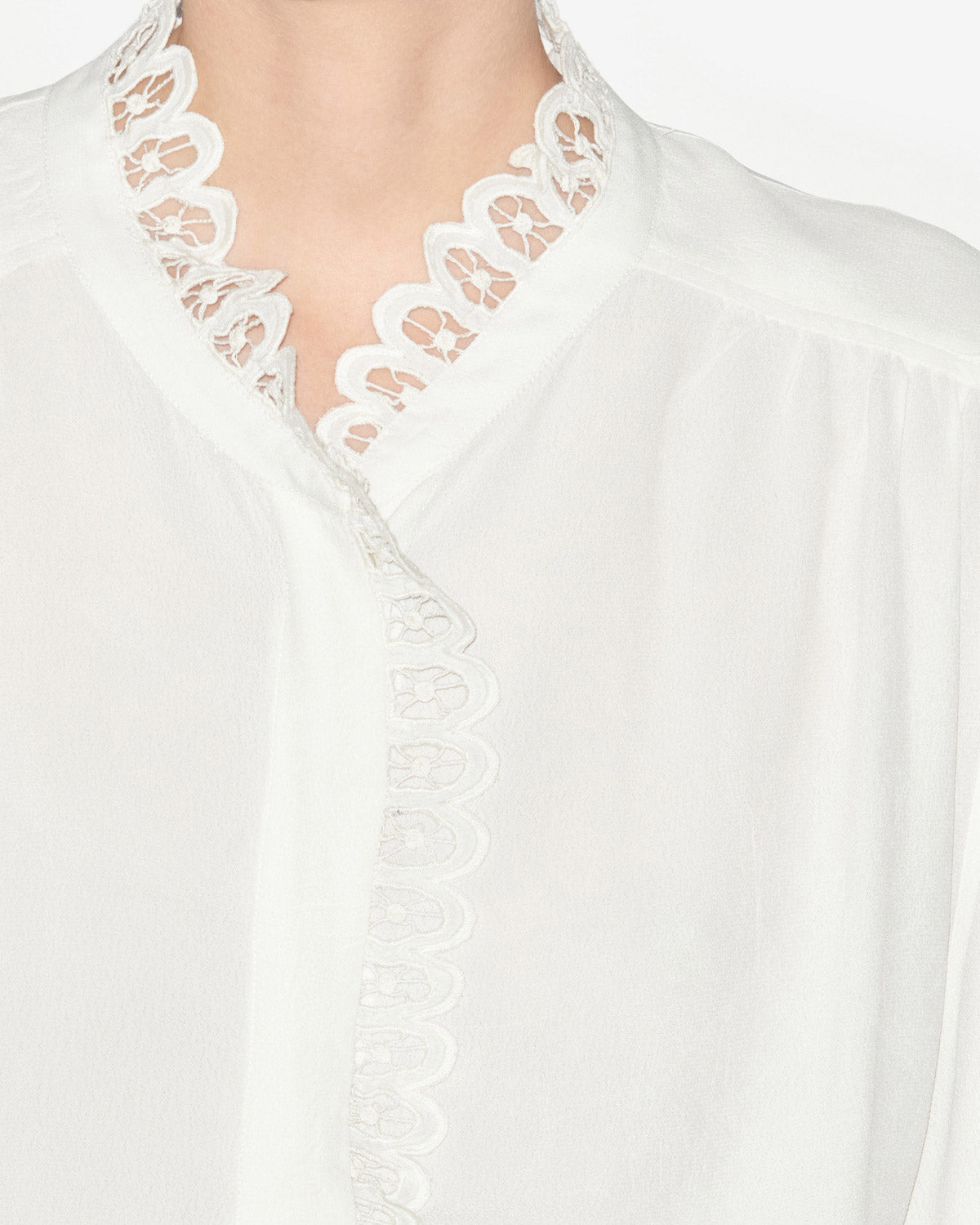Estela ブラウス 女性 白 | ISABEL MARANT 公式サイト
