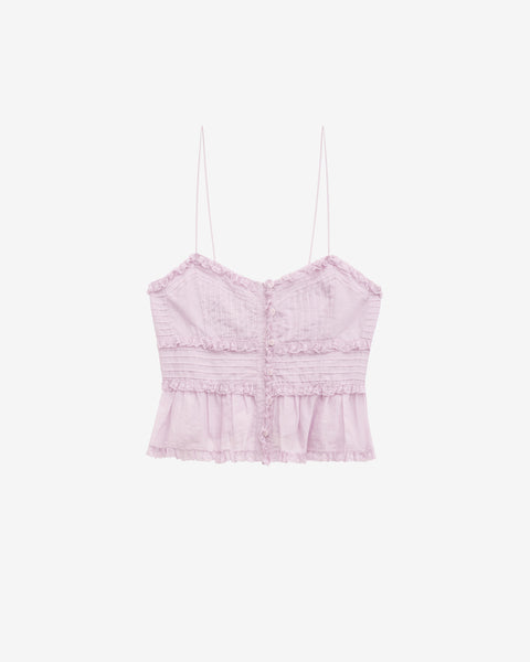 BABYMONSTERローラ着用【ISABEL MARANT】Beryl パンツ 베탄(Vetan) 팬츠 여성 ice blue | ISABEL MARANT 공식 웹사이트