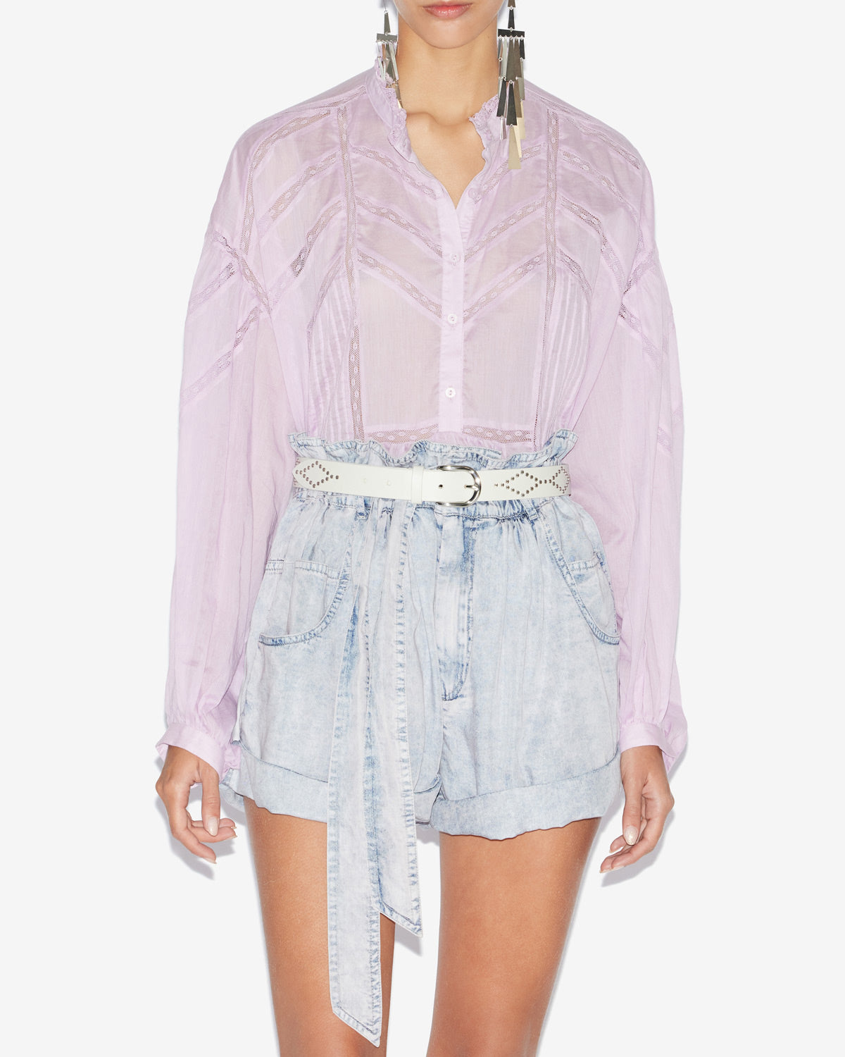 Gelma blouse Woman Lilac 5