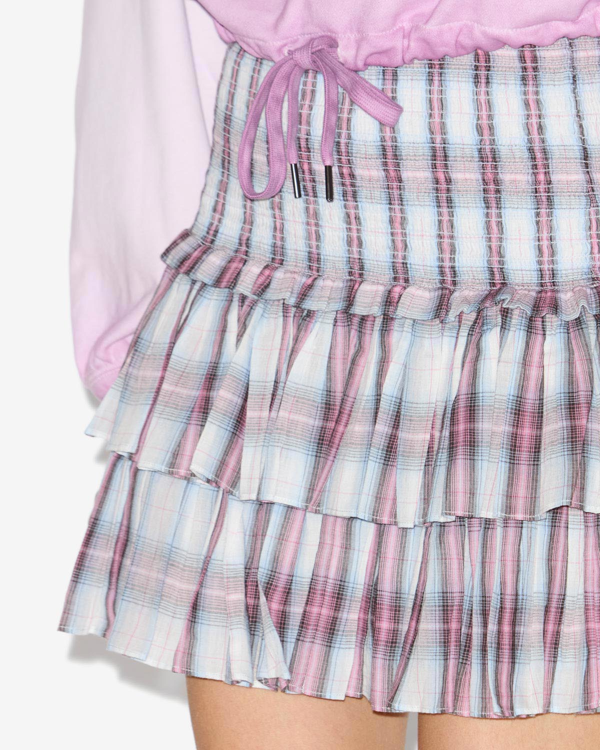 Naomi skirt Woman Ecru-pink 2