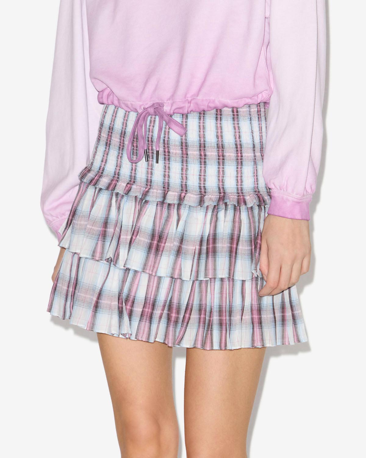 Naomi skirt Woman Ecru-pink 5
