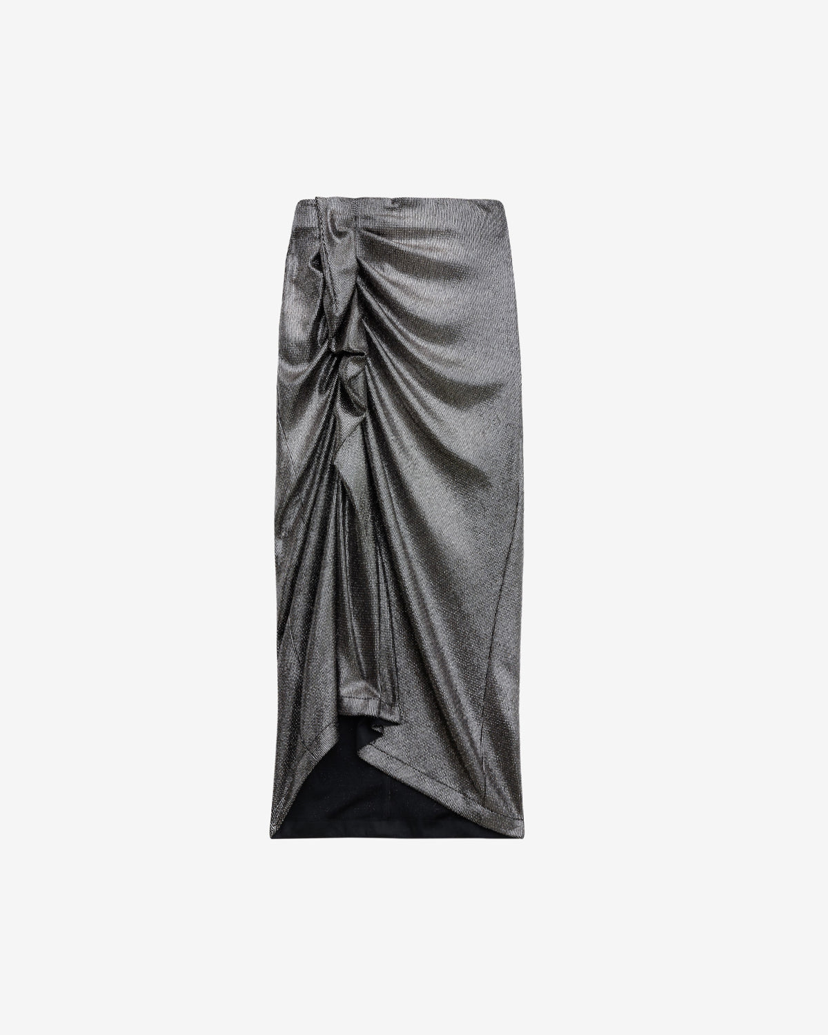 Dolene skirt Woman Metallic black 1