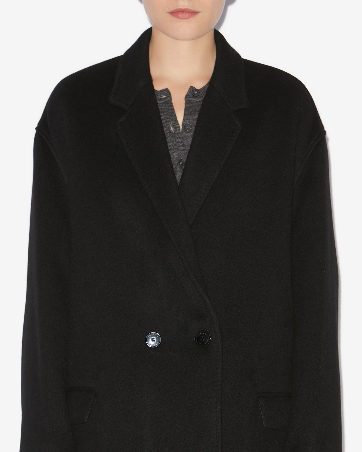 Manteau efegozi Woman Noir 2