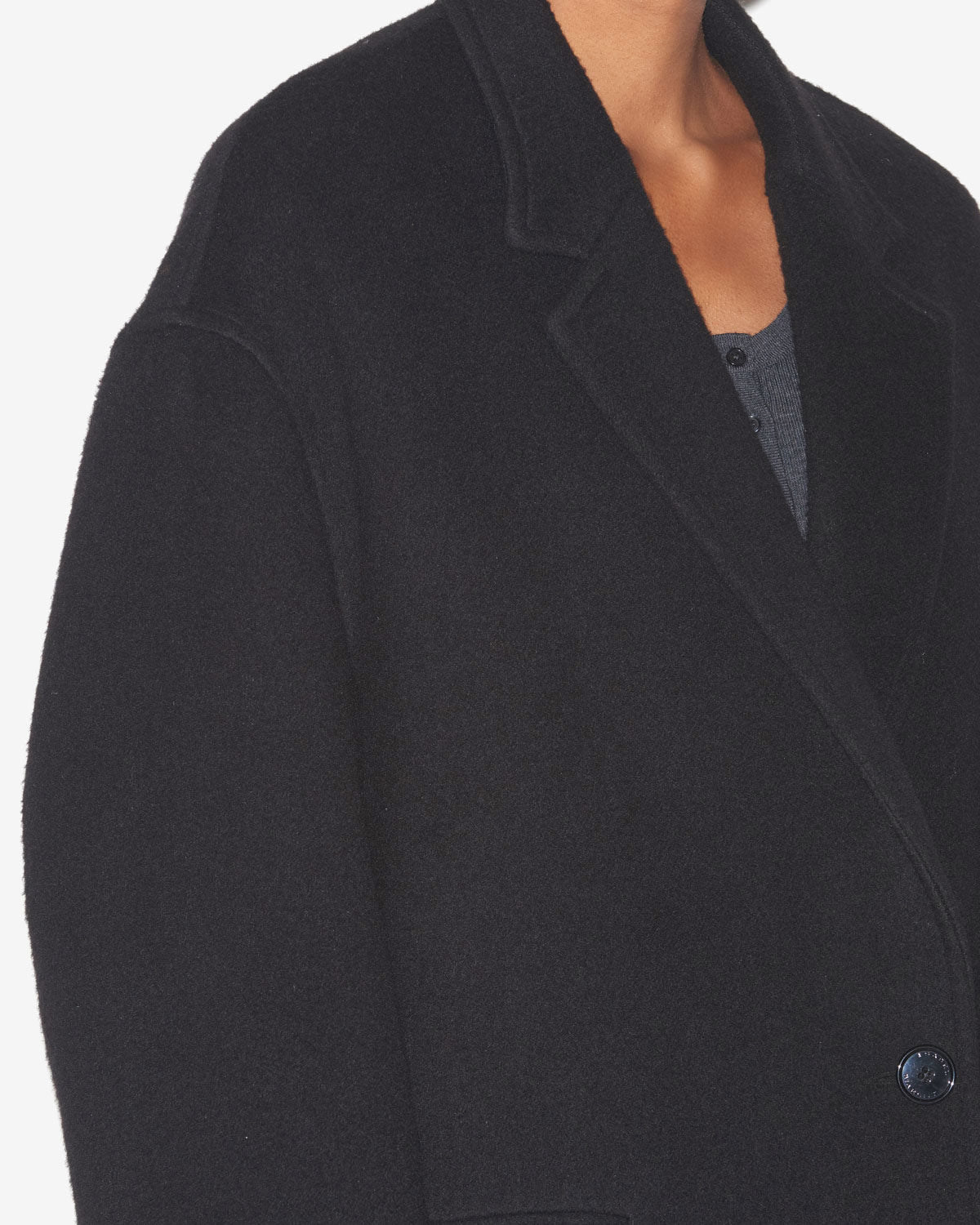 에페지아(efezia) 코트 Woman 검은색 2