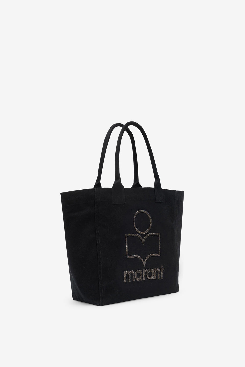 Bolso small yenky de algodón con logotipo - Negro - Woman - 5