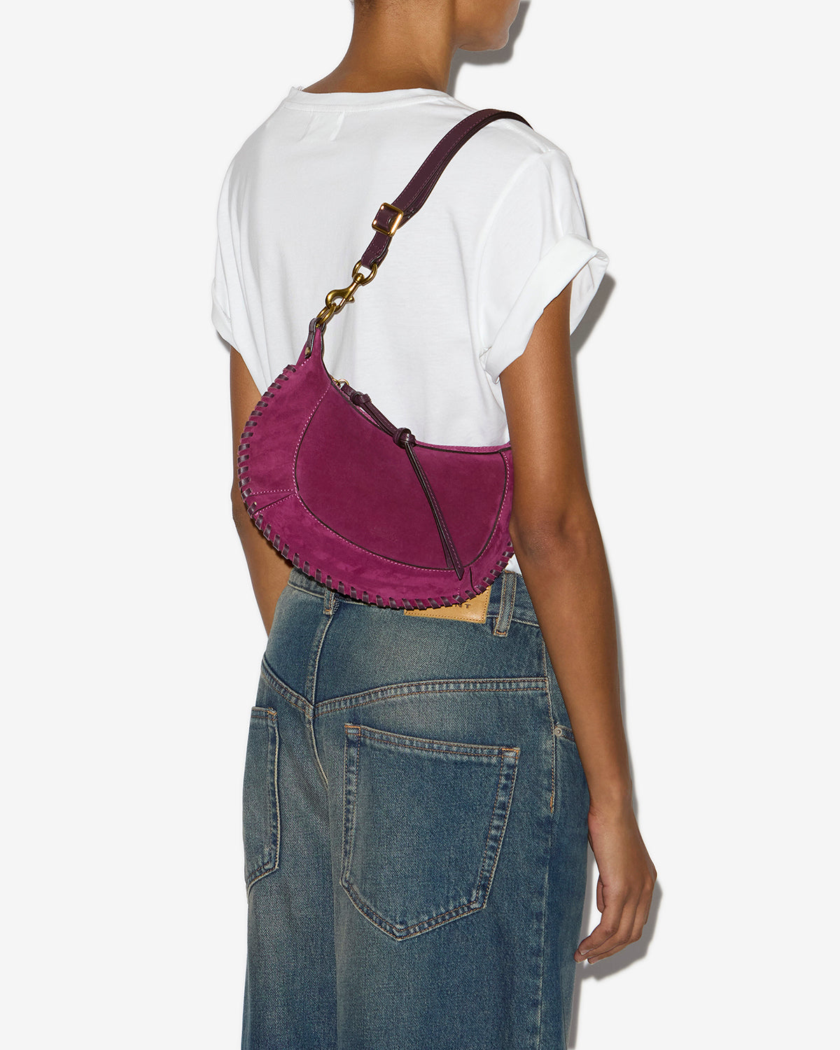 Borsa oskan moon Woman Plum 3