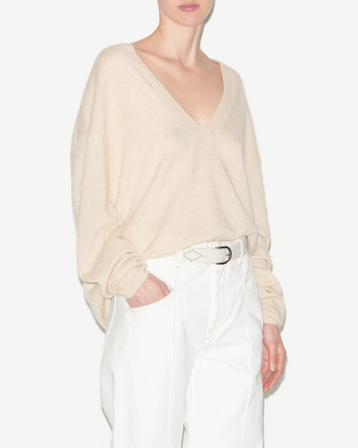 Pull larana Woman Beige 5