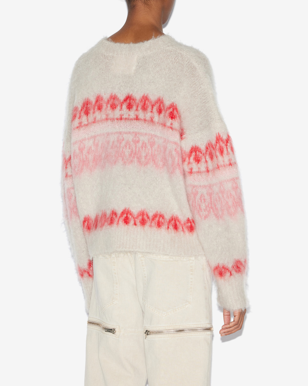 Dully sweater Woman Raspberry 3