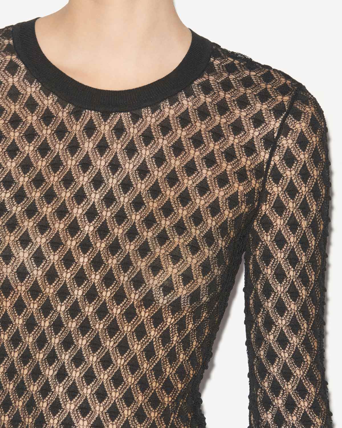 자비아(zavia) 스웨터 Woman 검은색 2