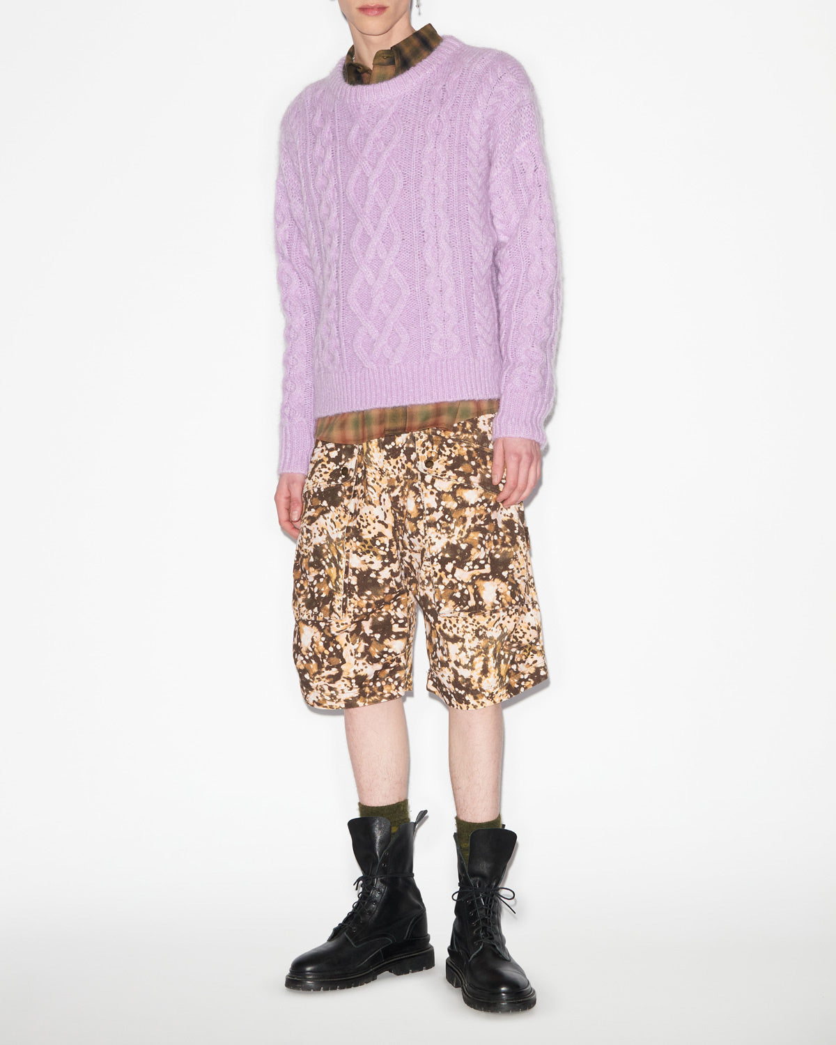 Erick sweater Man Lavender 4