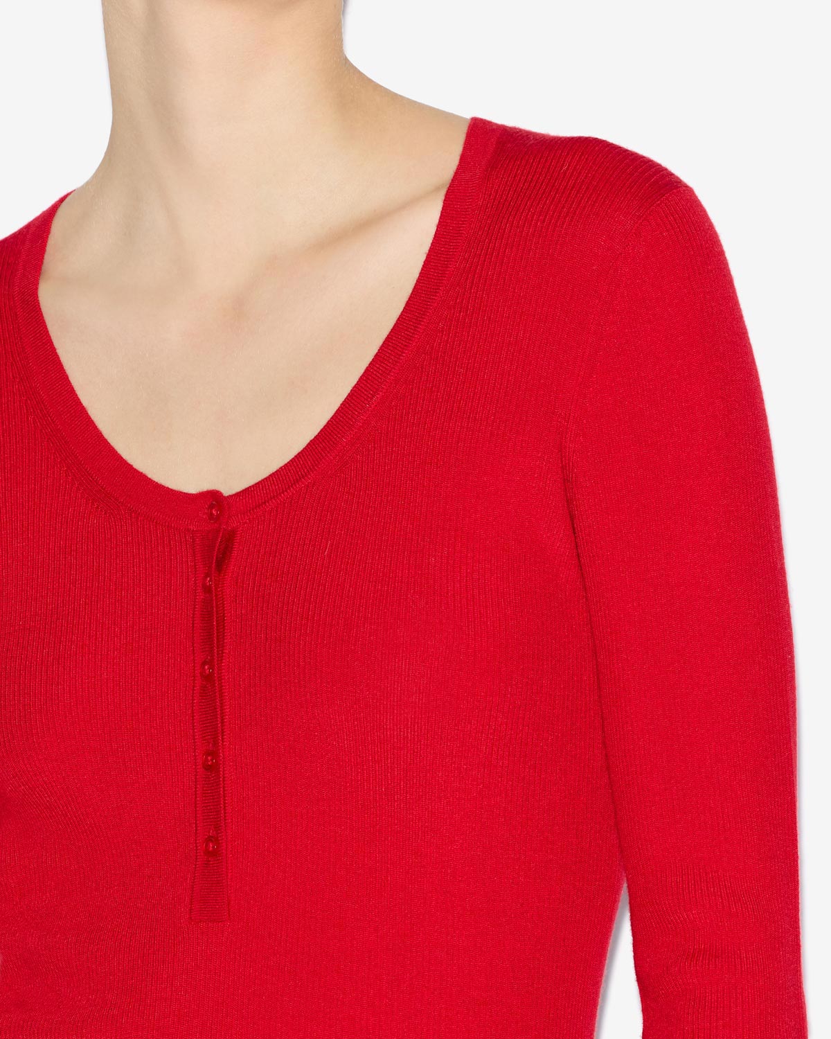 Estine sweater Woman Poppy red 2