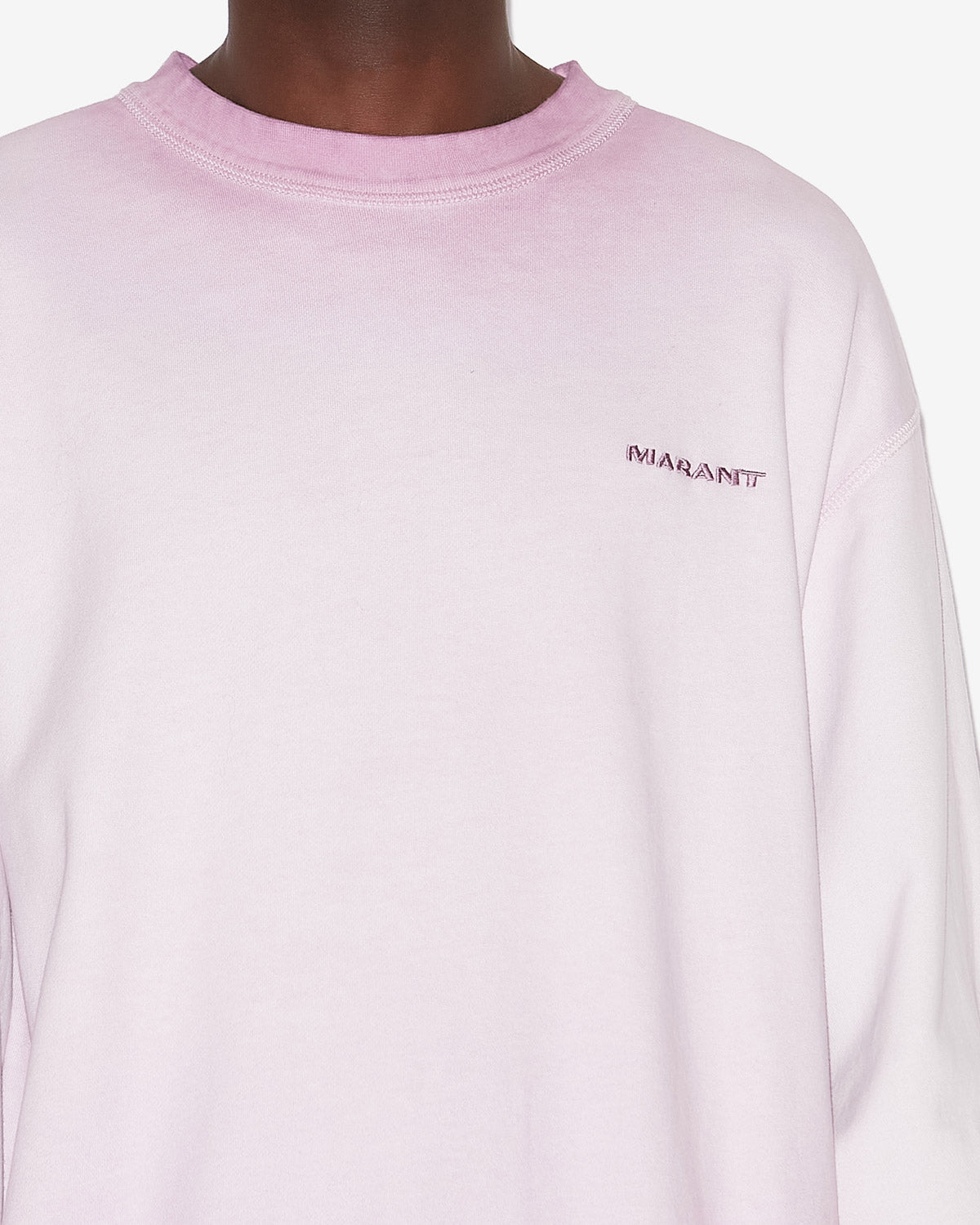 Mikolo logo sweatshirt Man Lilac 2