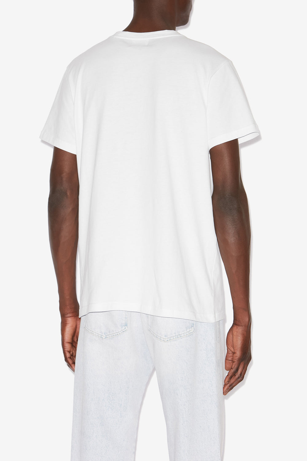T-shirt à manches courtes zafferh en coton uni  - Blanc - Man - 5