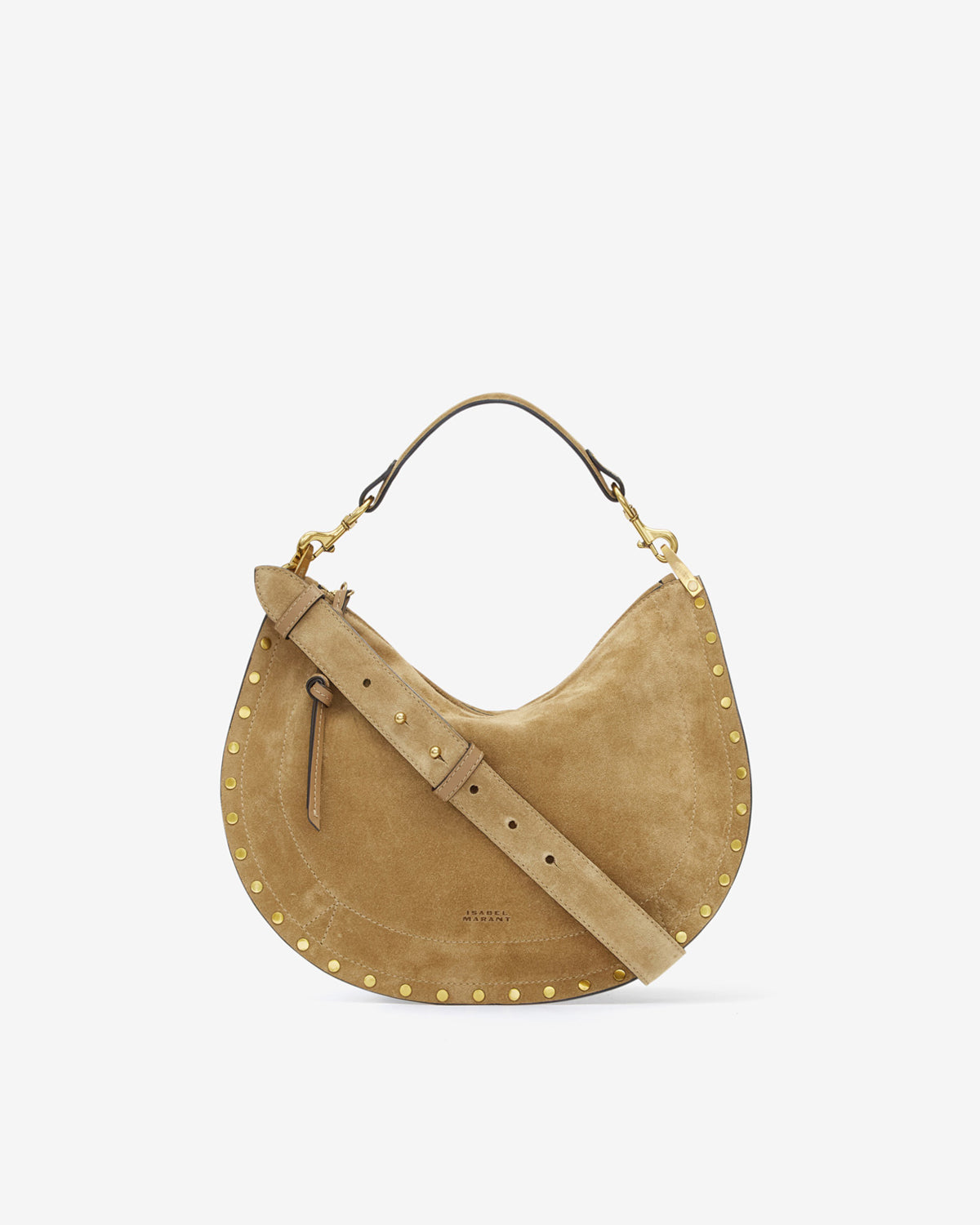 Oskan soft zipped bag Woman Taupe 5