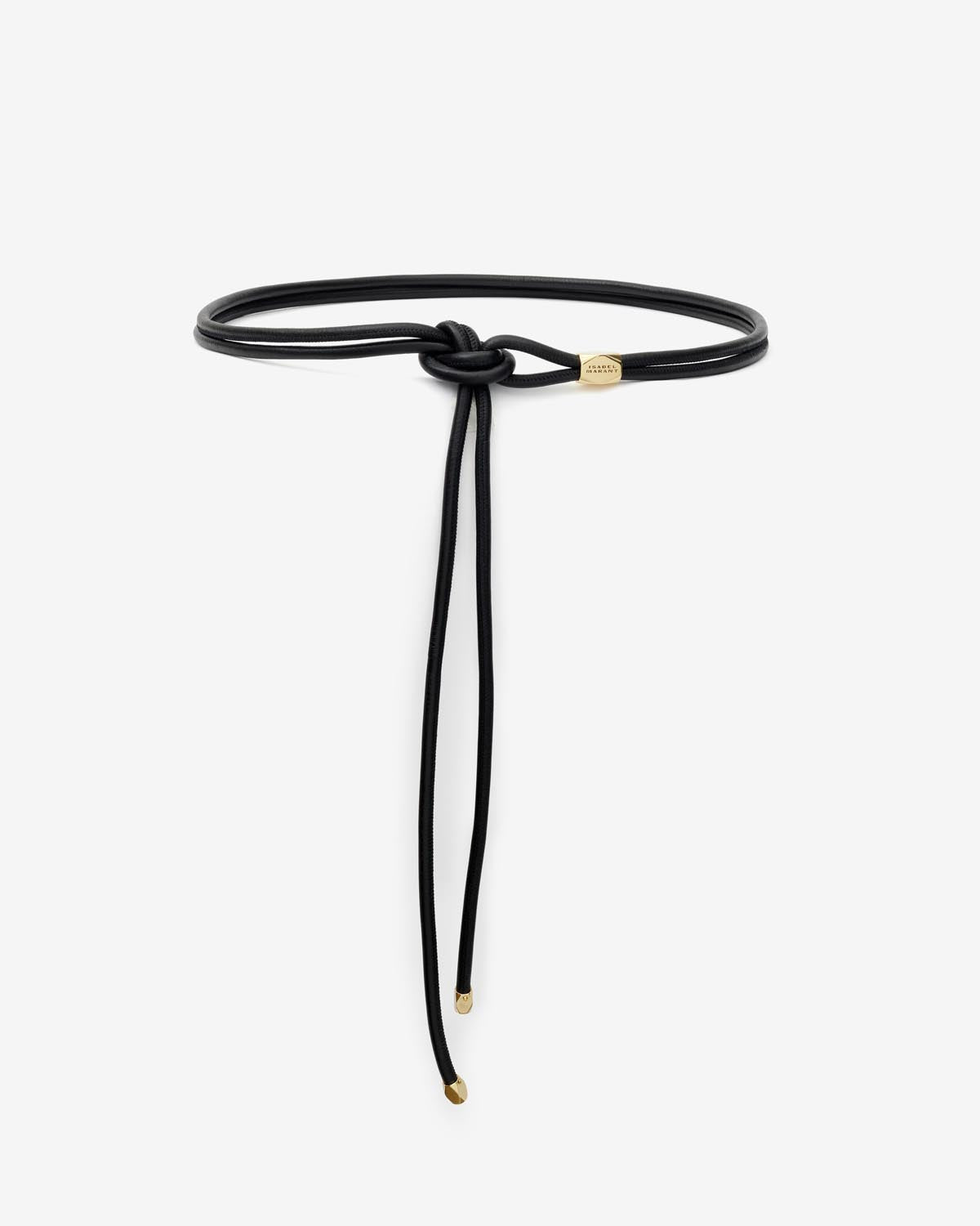 Silvia Belt Woman black and gold | ISABEL MARANT Official online store