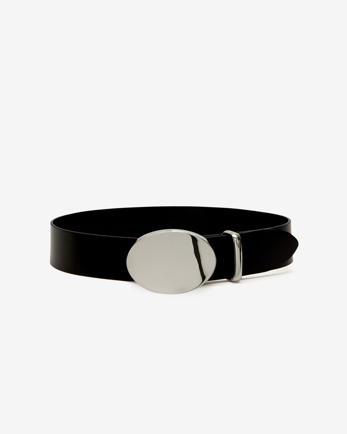 Leonie belt Woman Black-palladium 1