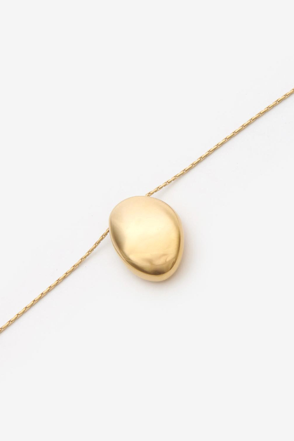 Halskette shiny day mit anhänger aus versilbertem messing - Golden - Woman - 3
