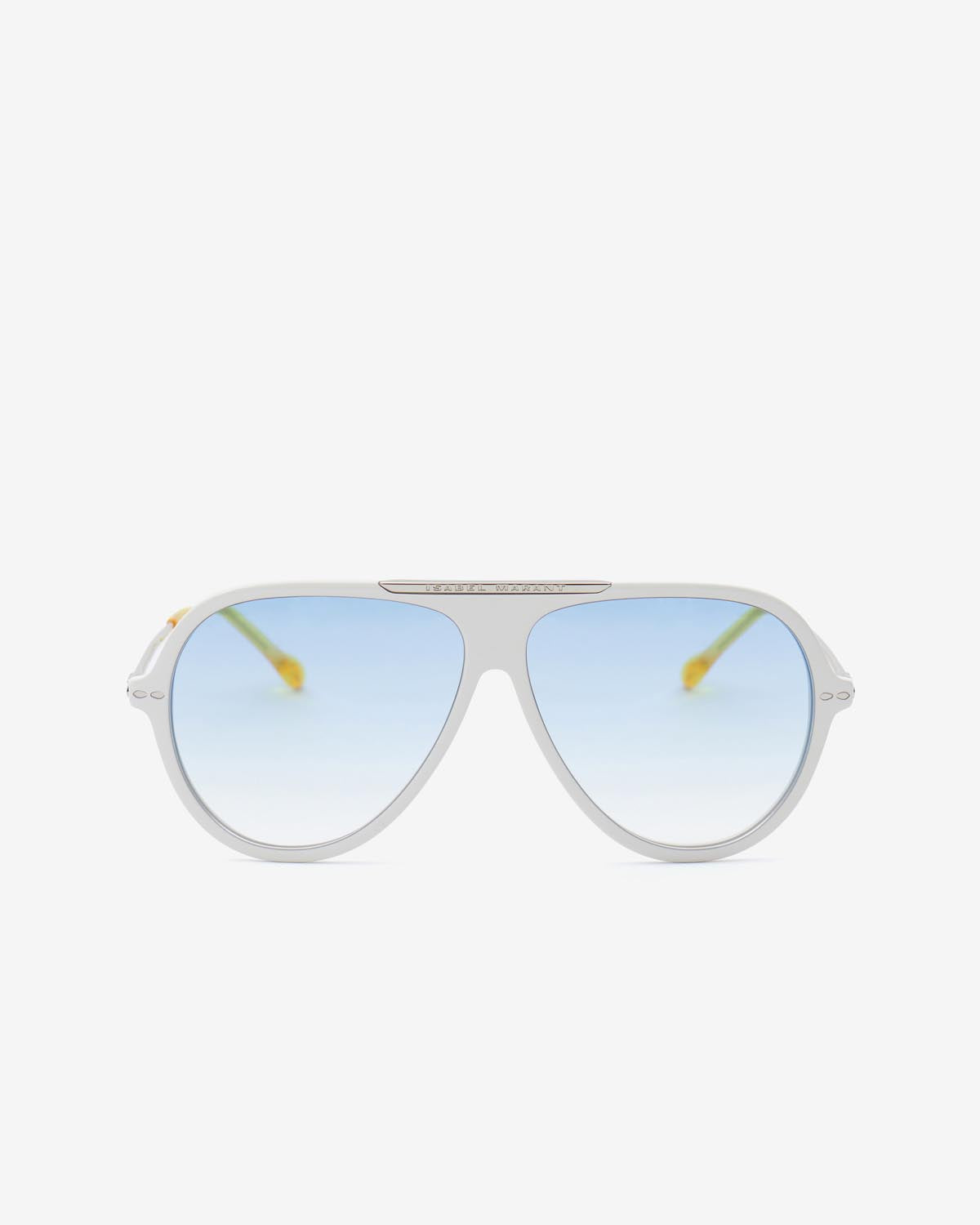 Hera sunglasses Woman Ivory-azure shaded 2
