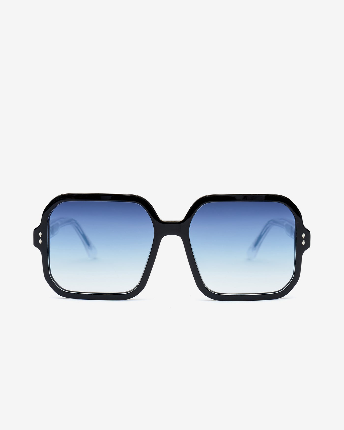 Occhiali da sole rettangolari livia - Black-gray azure - Woman - 1