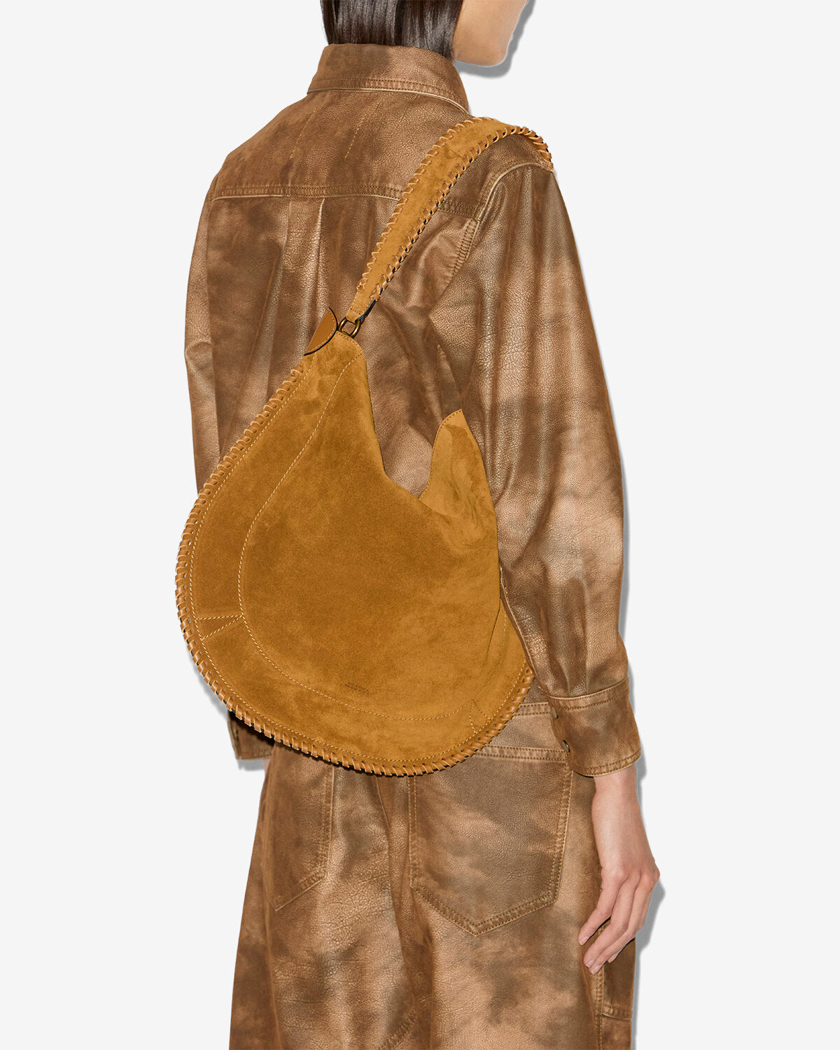 Oskan hobo soft バッグ Woman Cognac 2