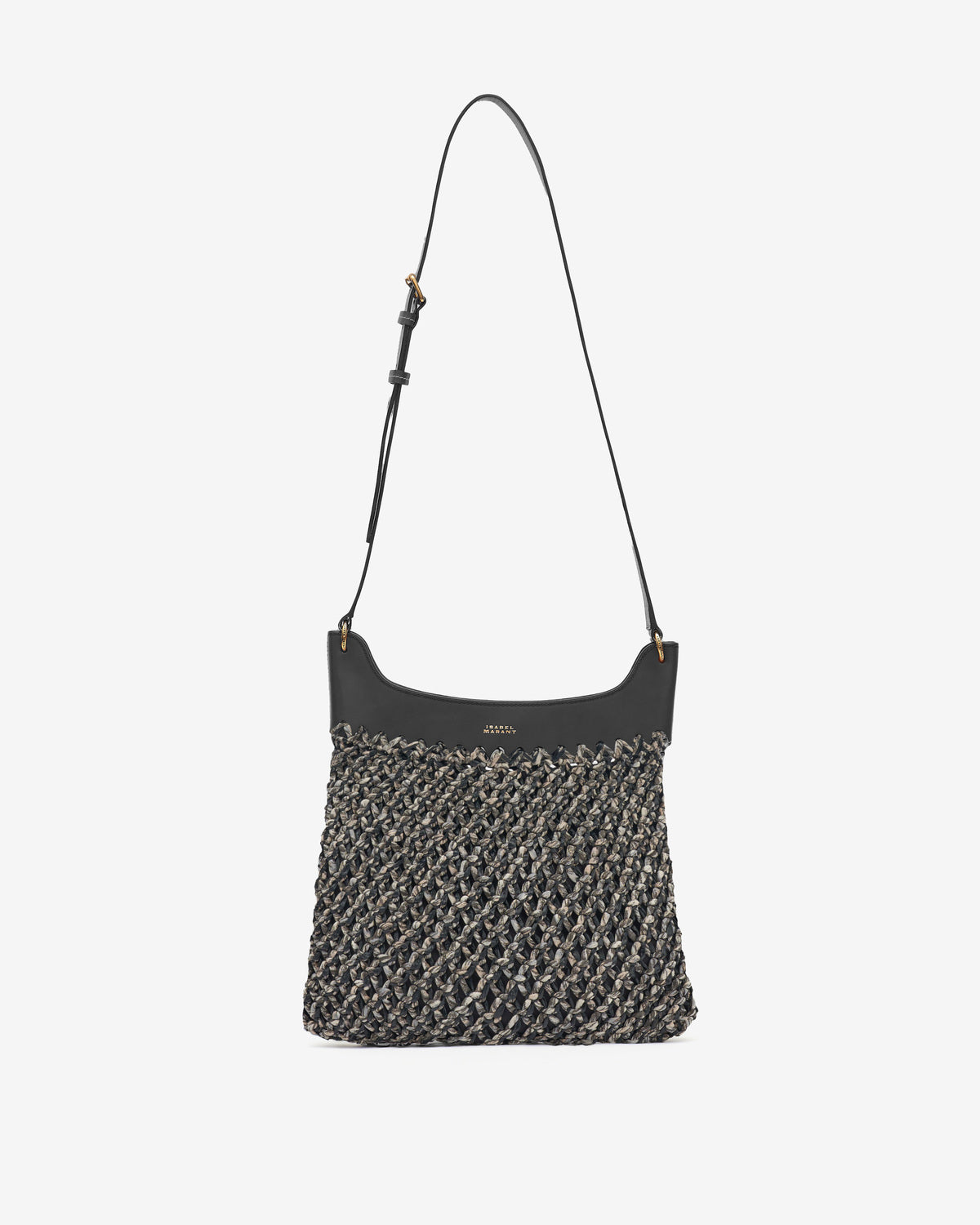 Amalfi hand-woven bag Woman Black 7