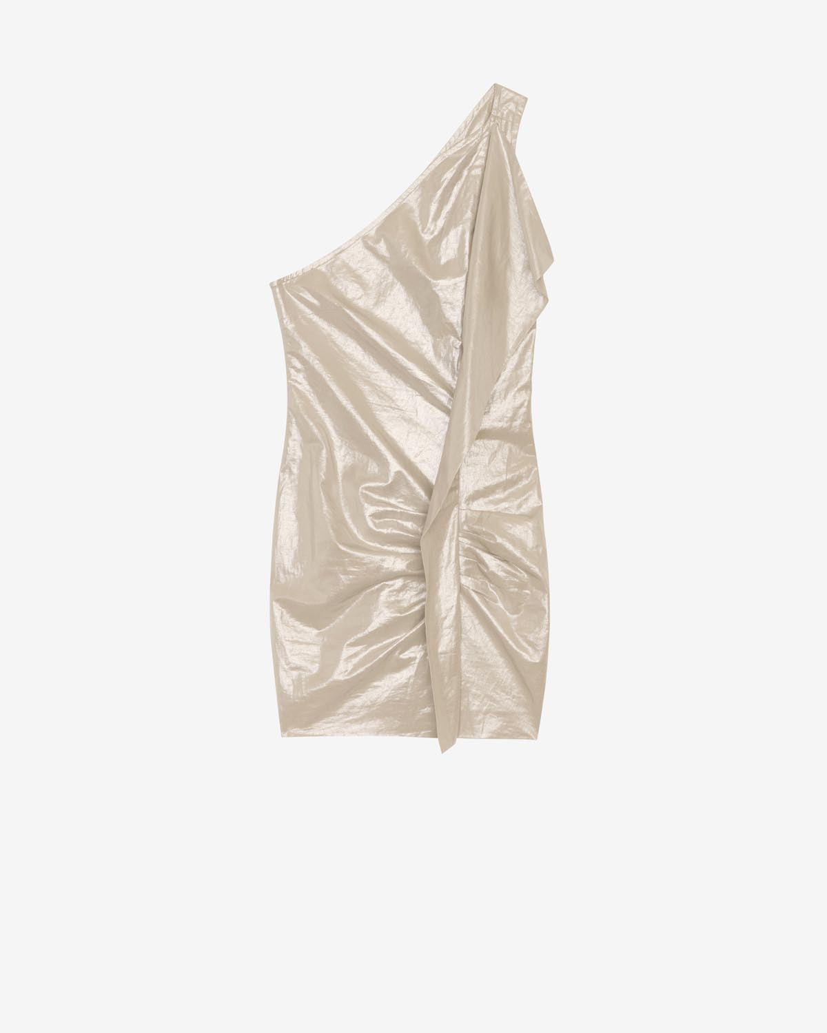 Kendal short iridescent dress - Champagne - Woman - 5