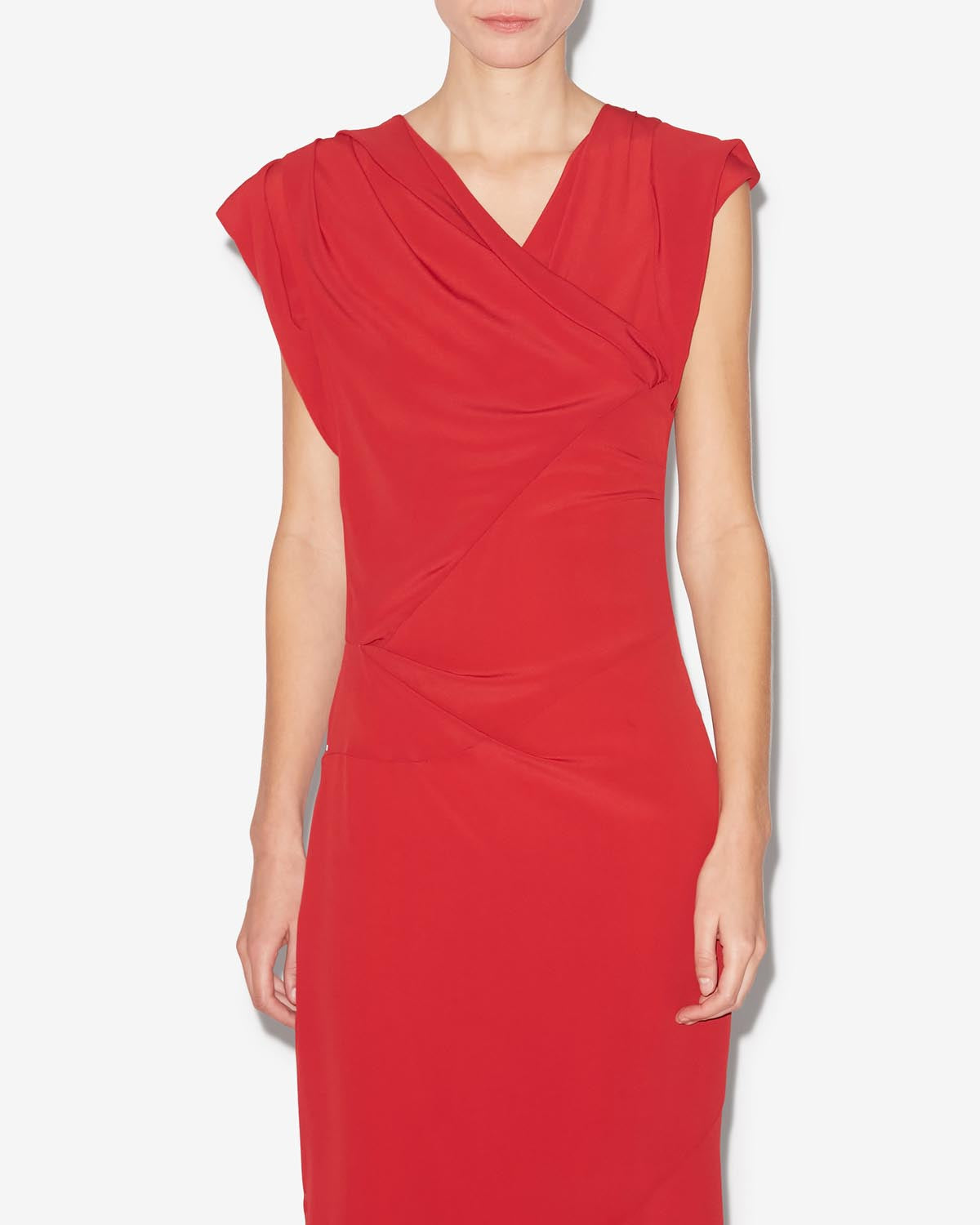 Kidena dress Woman Scarlet red 4