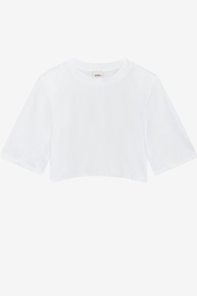 Zaely コットン ショート丈tシャツ - 白 - Woman - 2