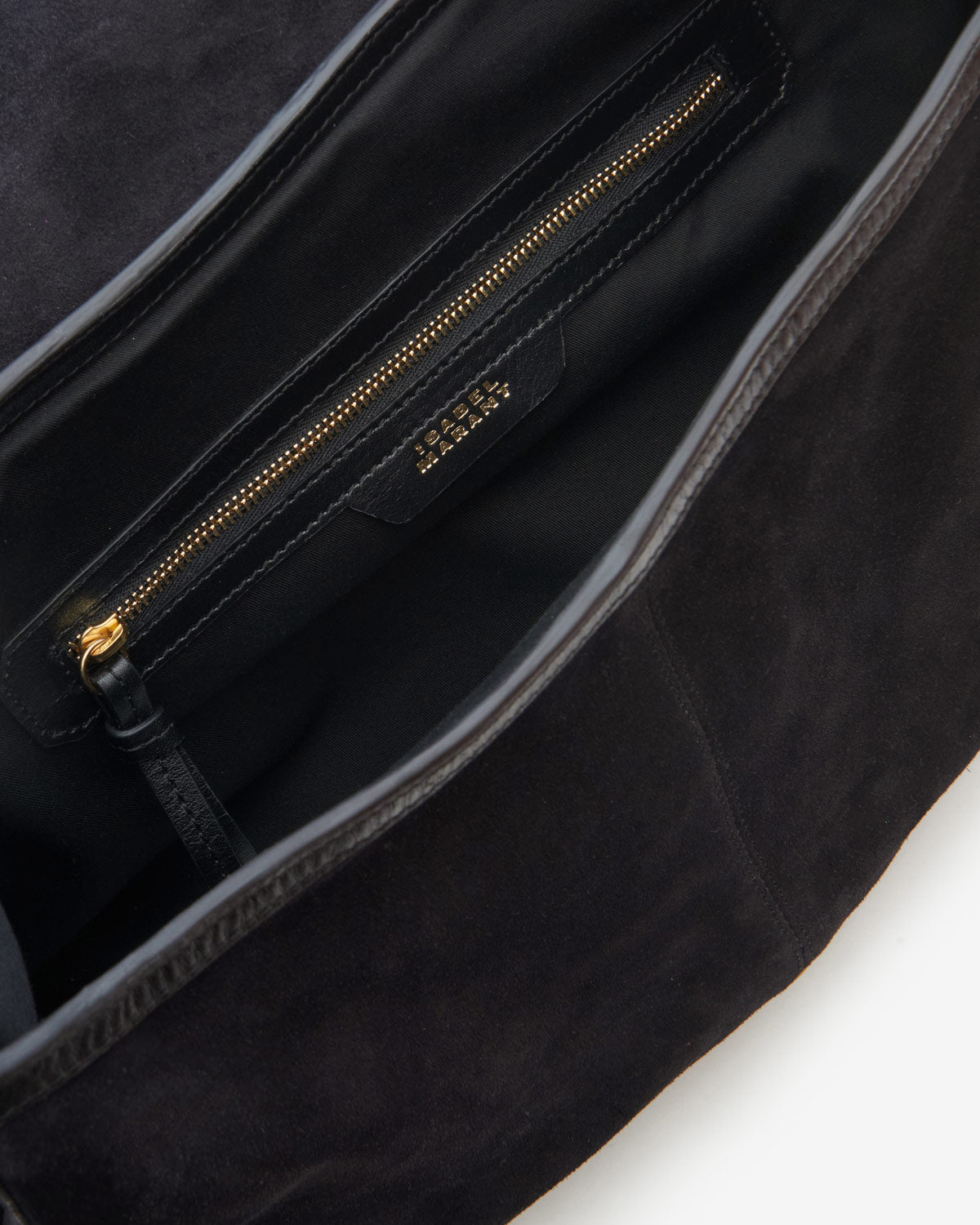 Bolso bandolera sierra de ante - Negro lavado - Woman - 3