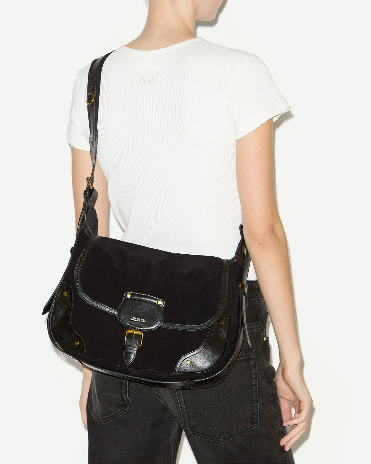 Sac sierra Woman Noir délavé 5