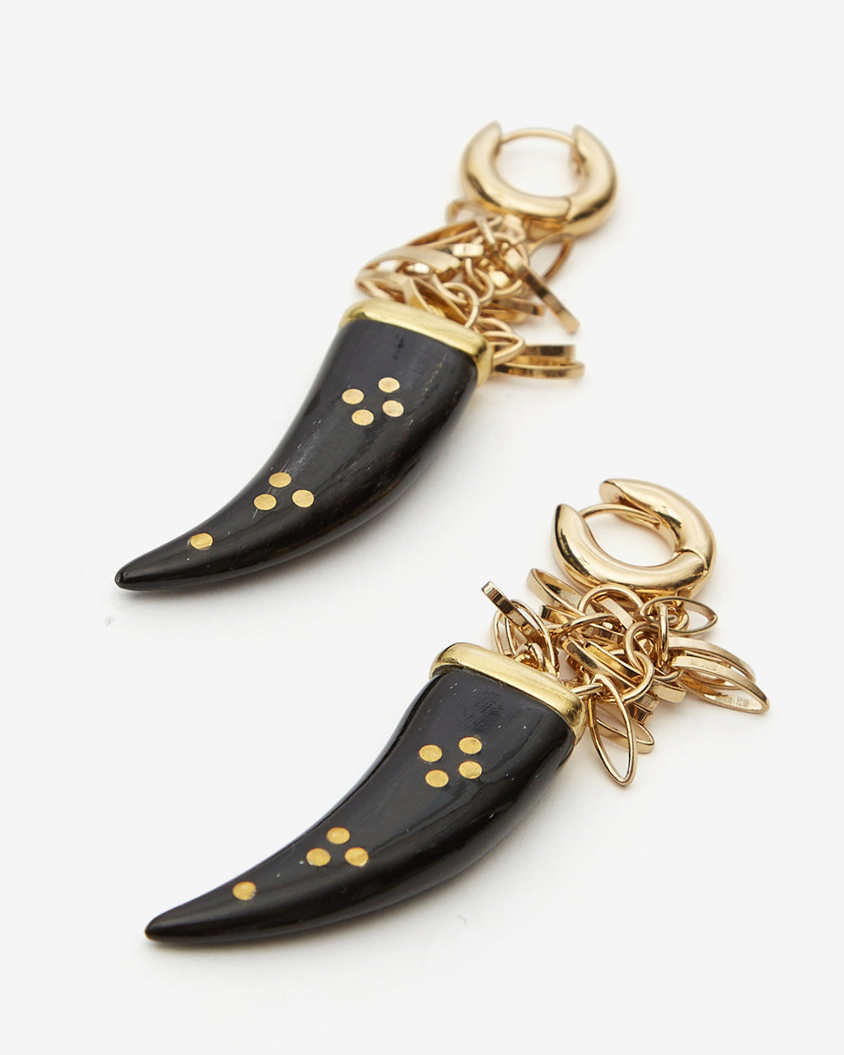 Boucles d'oreilles ellen Woman Noir 1