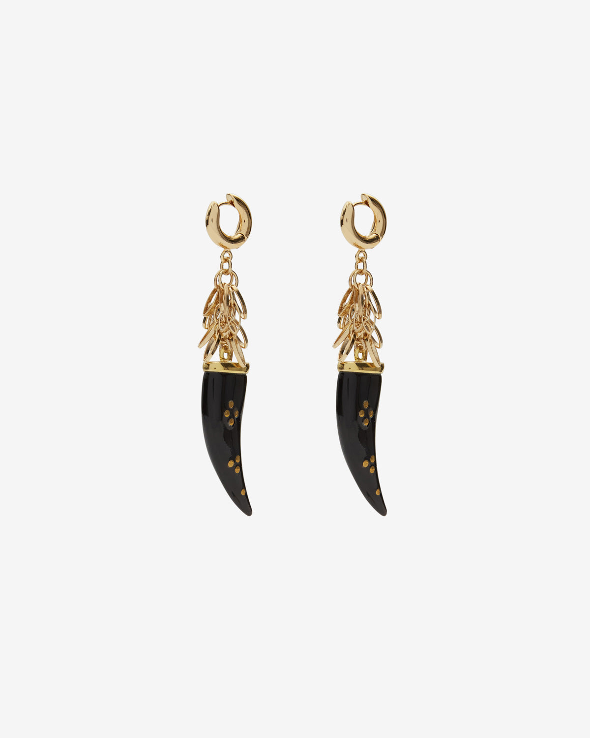 Boucles d'oreilles ellen Woman Noir 1