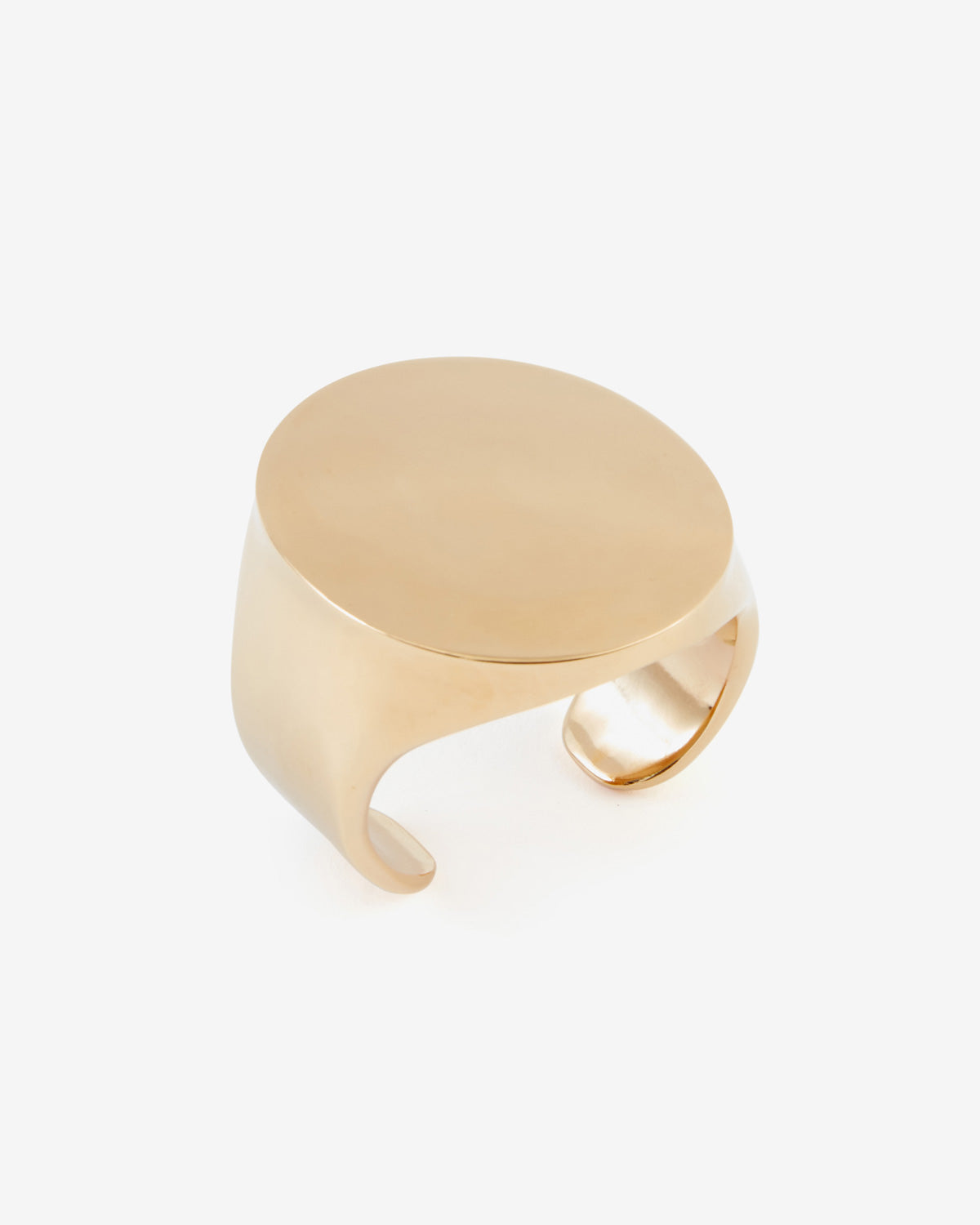Bracciale rigido quincy in ottone dorato - D'oro - Woman - 1