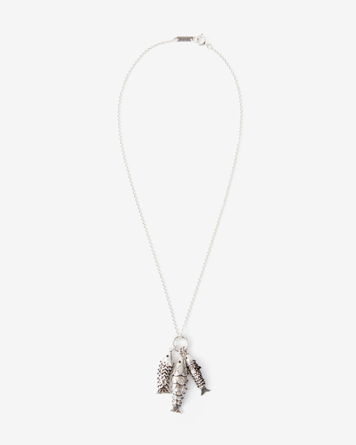 Collier river à pendentifs forme poisson - Argent - Woman - 1