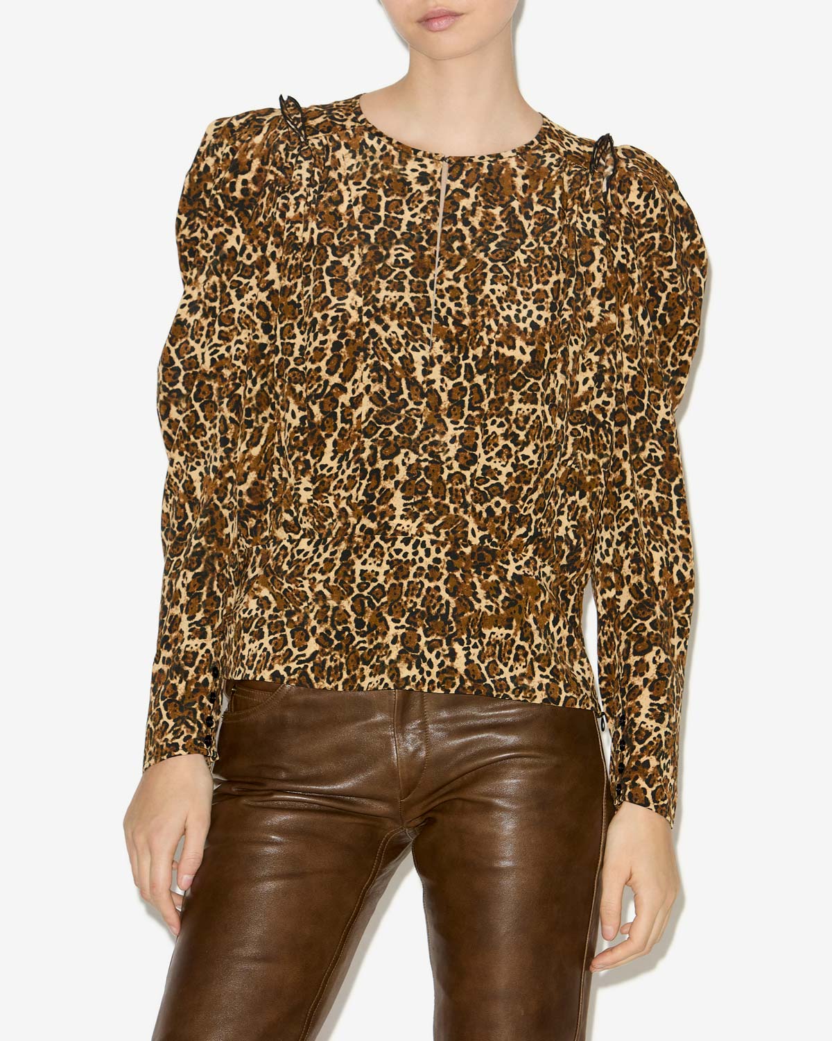 Zarga blouse Woman Leopard 5